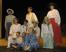 Tom Sawyer cast - ©Eunice Riesberg 2001