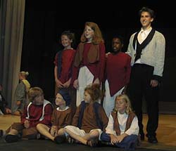 Tom Sawyer cast - ©Eunice Riesberg 2001